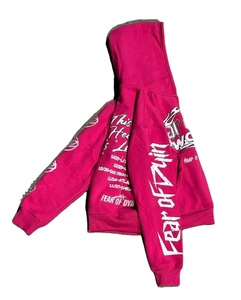 Fleece Unisex de algodón grueso Jogging hombres chándales Casual logotipo personalizado chándales con capucha liso Sudadera con capucha y Joggers conjunto para hombres - Product Image 6