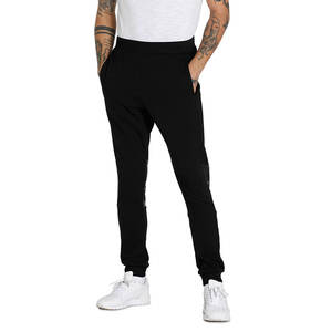 Vente en gros, broderie personnalisée, impression Logo, pantalon de survêtement uni pour homme - Product Image 1