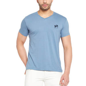 Just In <b>V</b> <b>Neck</b> <b>T</b>-<b>Shirt</b> For <b>Men</b> Smooth Fabric Ideal For Casual And Office Wear - Product Image 1