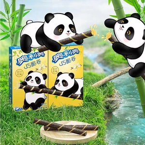 Rollo de oblea Oreo más vendido, 55g, rollo de oblea con sabor a Matcha de Chocolate exótico, galletas, aperitivos chinos, galletas - Product Image 2