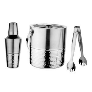Outils de vente élevés seau à glace Cocktail Shaker Jigger ouvre-vin ensemble barman Kit Bar accessoires acier inoxydable - Product Image 1