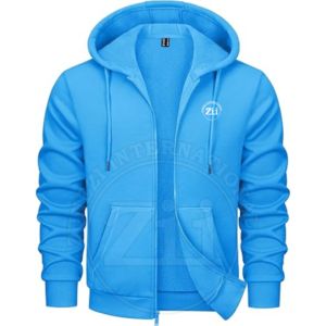 Sweat à capuche unisexe en molleton 310 GSM, imprimé par transfert thermique, brodé, uni, pour homme, streetwear d'hiver, 100% coton premium - Product Image 1