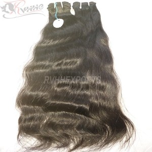 Paquetes ondulados naturales alineados con cutícula cruda de cabello humano sin procesar - Product Image 6