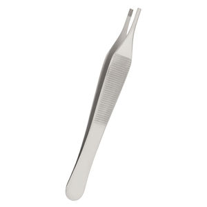 Pinces Adson marron pour chirurgie plastique, 7x7 dents, inserts en carbure de tungstène, instruments chirurgicaux - Product Image 4