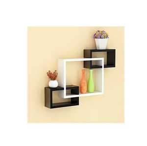 Estante de Pared de Madera Blanco de Alta Calidad, Venta Directa de Fábrica, Estantería Colgante de Metal para Libros, Tablero Colgante de Pared para el Hogar, por z f craft impex - Product Image 6