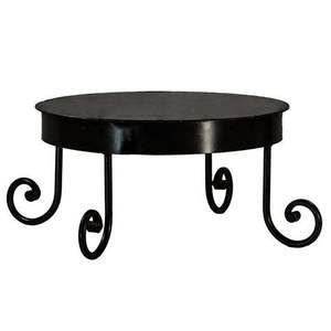 Support à gâteau en métal de style victorien classique avec des bordures en filigrane complexes, parfait pour les grands banquets de mariage et les fêtes officielles - Product Image 2