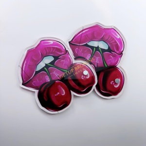 Últimas Novedades: Pinzas Magnéticas de Acrílico Sostenible para Pestañas, con Diseño de Flor Ovalado y Azulejos Personalizados Disponibles - Product Image 2