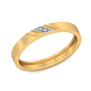 Ishi Diamonds <b>Men</b>’s 18k Gold Lab Grown Diamond <b>Ring</b> - Product Image 4