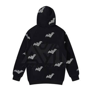 Sudaderas con Capucha de Forro Polar con Pedrería para Hombre, de Invierno, de Alta Calidad, Transpirables, Personalizables, MOQ Bajo - Product Image 2