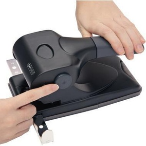 RAPESCO ALU 65 เครื่องเจาะกระดาษโลหะ/พลาสติก สีดำ สำหรับเจาะ 65 แผ่น (80 กรัม/ตร.ม.) สำหรับจัดเก็บเอกสาร - Product Image 4