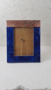 Cadre photo décoratif de haute qualité moderne de luxe décor à la maison vente chaude cadre Photo en bois et résine mariage doué dessus de table - Product Image 4