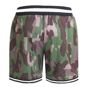 Pantalones cortos transpirables de tela personalizada para hombre, ropa de calle, pantalones cortos deportivos para gimnasio, pantalones cortos de malla de secado rápido para Fitness - Product Image 6