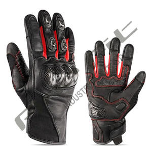 Guantes de moto de alta calidad, protección de dedo completo, equipo deportivo para montar al aire libre, guantes transpirables de fibra de carbono para motocicleta - Product Image 1