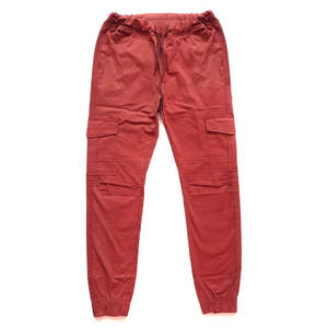 Pantalones cargo de moda al por mayor múltiples bolsillos alta calidad elástico Casual ligero Otoño Invierno nuevo Pantalón recto Tallas para adultos - Product Image 3