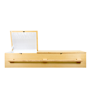 Ataúd de madera fabricado directamente en Vietnam, mejor precio, entrega rápida, ataúd de madera de alta calidad con tapa plana para funerales - Product Image 3