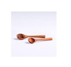 Natural Eco-Friendly High Quality Wooden Spoon 2-Piece <b>Set</b> Made Uttar Pradesh Dishwasher/<b>Microwave</b>/Oven Safe - Product Image 2