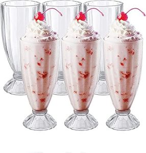 Gobelet en plastique transparent réutilisable de 300 ml à paroi simple de qualité alimentaire pour milkshake, café glacé, boissons froides, fête, hôtel, utilisation sur table - Product Image 2