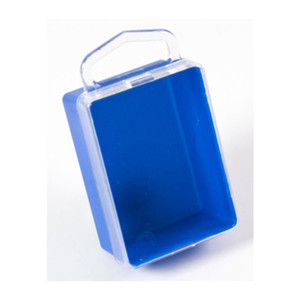 SCATOLA IN PLASTICA CM 50X30X70 H AZZURRA - Product Image 1