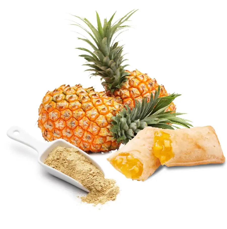 Groothandel Instant Ananas Poeder Drink Gedroogde Ananas Fruit Poeder Ananas Concentraat Poeder