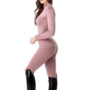 Culotte d'équitation Leggings de cheval de vente chaude vêtements équestres collants d'équitation en polyester personnalisés pour les femmes - Product Image 5
