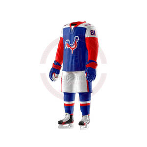 2024 personnalisé de haute qualité Hockey sur glace entraînement maillot ensemble équipe professionnelle uniforme pour adultes OEM vêtements de sport d'hiver chemise - Product Image 4