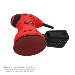 Disco di ricambio Lija con velcro Ø 125 mm. Con Fori Grana 180 (10 Pezzi) - Product Image 5
