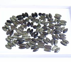 Wholesale Seller Golden <b>Obsidian</b> Pair Gemstone Cabochon with Natural Polished Mix Shaped Available for Sale Use <b>Jewelry</b> Making - Product Image 2