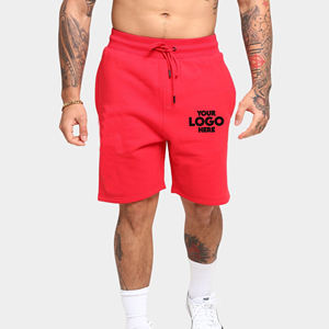 Short de survêtement 100% coton personnalisé 300g High Street Style Solid Pattern Best Stitching for Men Unisex Clothing Manufacturer - Product Image 6