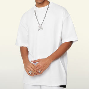 เสื้อยืดสีดำล้วนสำหรับผู้ชายเสื้อยืดผ้าฝ้ายพิมพ์ลาย - Product Image 2