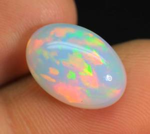 หินโอปอลเอธิโอเปียที่สวยงามอัญมณีทรงหลวมหินโอปอลเอธิโอเปียขัดเงาอย่างดีหินโอปอลเอธิโอเปียหินโอปอลเอธิโอเปียสำหรับทำเครื่องประดับ - Product Image 3