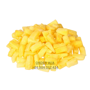 EMBALLAGE OEM EN VRAC IQF CONGELÉ D'ANANAS PEELÉ TRANCHÉ sous ÉTIQUETTE PRIVÉE - Product Image 6