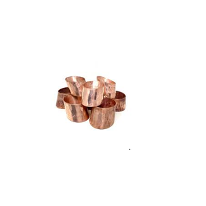 Anillo de cobre de lujo para servilletas, soporte de anillo para servilletas de boda, Navidad, nuevo diseño, pieza de diseño - Product Image 6