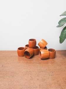 Modern Eco-Friendly Napkin <b>Rings</b> <b>Resin</b> Metal Wood & Glass Customized Size Table Decor by MS Handicraft - Product Image 4