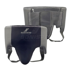 High Quality Custom Martial Arts Groin Guards Premium Leather Protective Equipment SONISPO SPORTS & FITNESS SSF-2306 - Product Image 2