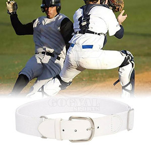 Custom Made Premium Quality Baseball <b>Belt</b> Steel/Leather/<b>Elastic</b> Materials Breathable Comfortable GOGYAL SPORTS GS-BB-14 Baseball - Product Image 5