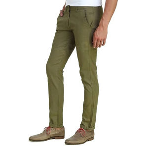 กางเกงกาเบร์ดผ้าคอตตอนทรงสกินนี่ทรงสกินนี่สำหรับผู้ชายแบบสั่งทำ - Product Image 5