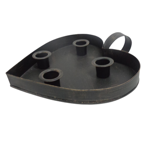 Unique Designed Aluminum Advent <b>Holder</b> <b>Black</b> Color for Use Christmas Party Lighting Decoration <b>Candle</b> <b>Holder</b> Handmade - Product Image 5