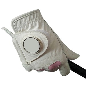 Guantes de Golf Profesionales de Piel de Oveja de Color Personalizado Más Vendidos para Mujeres Diestras, Logotipo Personalizado, Muñeca Ajustable - Product Image 4