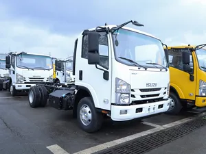 รถบรรทุกอีซูซุ NPR 700P 6 Ton NPR Isuzu แชสซีรถบรรทุกขนาดเล็กขายดี