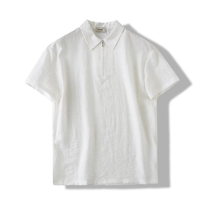 Polo de manga corta para hombre, ropa informal de algodón, Top ajustado a la moda, traje cómodo para verano, ropa de calle - Product Image 4