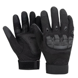 Guantes de Motocicleta Unisex de Cuero Genuino con Pantalla Táctil, Deportivos, Dedos Completos, Absorción de Humedad y Secado Rápido - Product Image 4