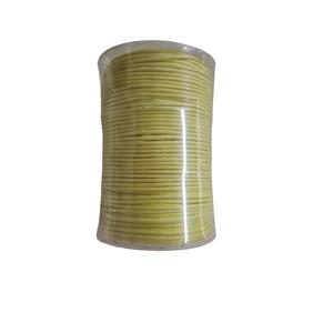 Qualité supérieure écologique 100% cordon en coton crème ciré couleurs personnalisées taille personnalisée emballage personnalisé composants de bijoux bijoux - Product Image 1