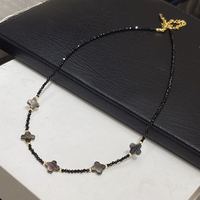Collier avec pendentif en forme de fleur en pierre naturelle, charmes étoiles bohèmes, plaqué or, cadeau unisexe