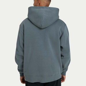 Sudadera con Capucha de Diseño Personalizado, Tejido Grueso de Alto Gramaje para Hombre, Oversize, de Felpa Francesa, Hombros Caídos, Corte Holgado, con Bolsillos - Product Image 2