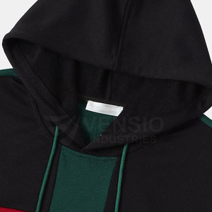 Sweat à capuche léger pour homme, 100% coton polyester, design personnalisé, motif uni, col à capuche, haute qualité, respirant - Product Image 3