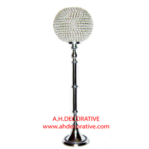 Offre Spéciale grand cristal bougie pilier fait à la main maison jardin décor pour les mariages éclairage décoration élégant pilier bougeoir - Product Image 2