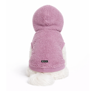 Chaqueta de lana para perros Teddy Sherpa, sudadera con capucha cálida para mascotas, abrigo de invierno de felpa suave, chaleco sin mangas para perros pequeños, medianos y grandes - Product Image 2