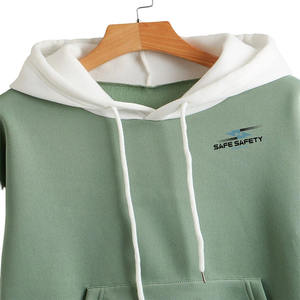 Sweats à capuche pour femmes, blocs de couleur, Logo personnalisé, taille du motif dans toutes les nouvelles couleurs différentes avec différents blocs pour l'hiver 2023 - Product Image 3