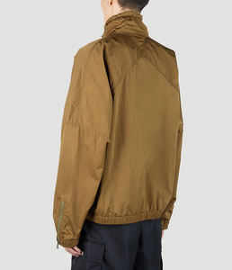 Chándal de nailon arrugado con bloque de Color ligero personalizado, Top con cremallera y puño ajustable, conjunto cortavientos para correr para hombre - Product Image 2