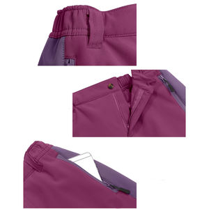 กางเกงผ้านุ่มใส่สบายสำหรับผู้หญิงกางเกงผ้าขนแกะบุนุ่มใส่สบายกันน้ำ - Product Image 3